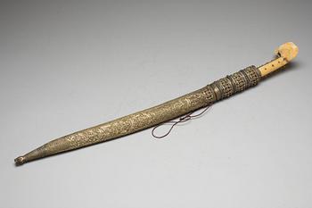 BLANKVAPEN, orientaliskt, seskelskiftet 1800/1900.