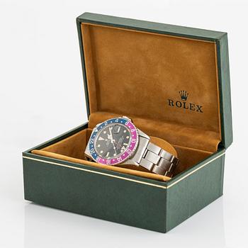 Rolex, GMT-Master, "Long E, Mark I",  "Fuchsia", ca 1968.