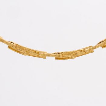 LAPPONIA COLLIER 18K guld "Tundra" Finland 1997.