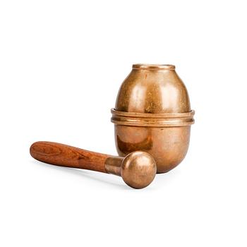 64. Bertel Gardberg, A MORTAR AND PESTLE.