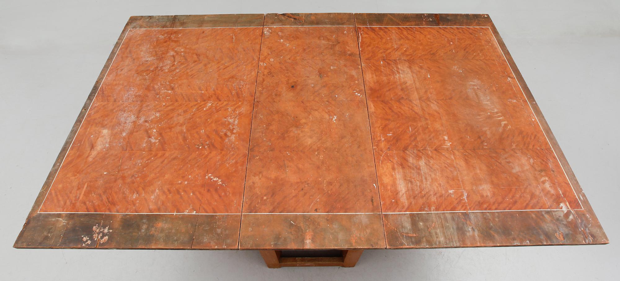 SLAGBORD, 1800-talets mitt.