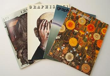 TIDSKRIFTER OCH ÅRSBÖCKER, "Graphis", "Graphis Annual" mm.