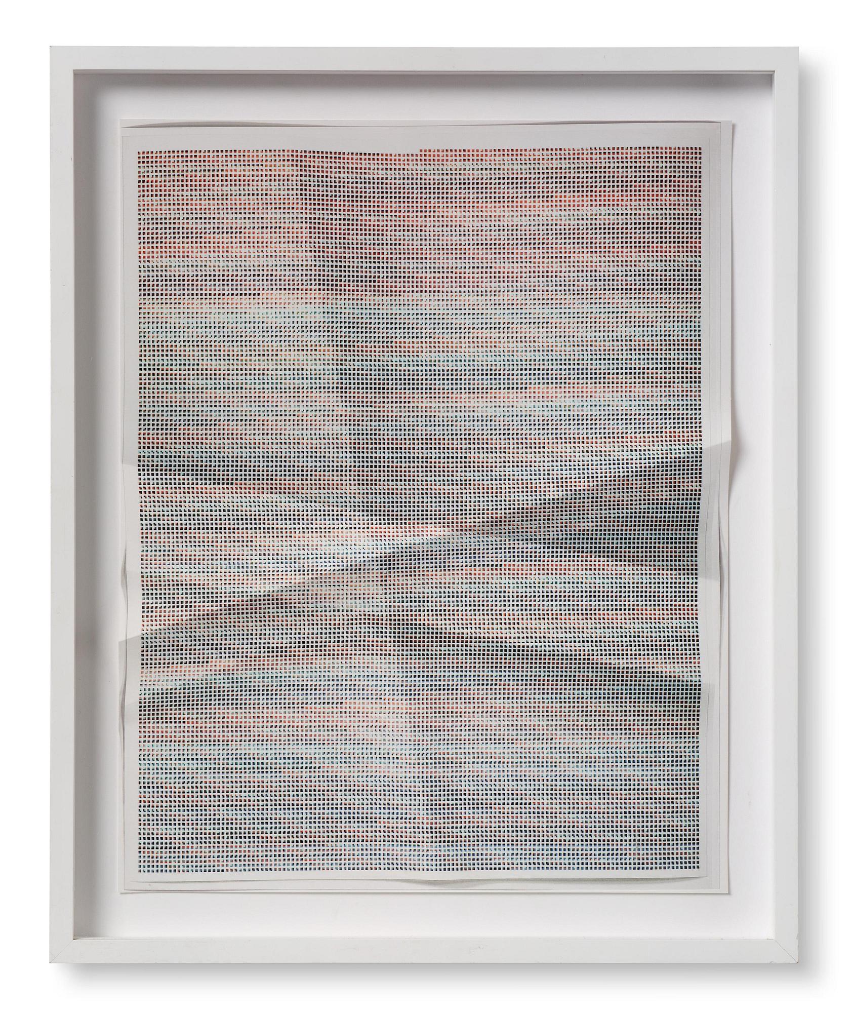 John Houk, "Untitled, 20,735 combinations of a 2x2 grid, 12 colors".