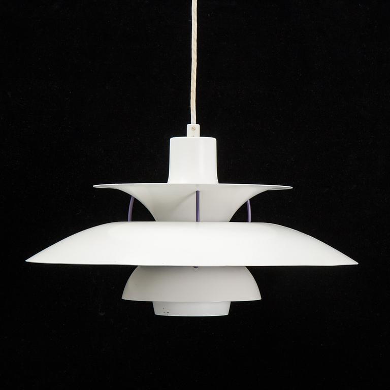 Poul Henningsen, taklampa, "PH 5", Louis Poulsen, Danmark.