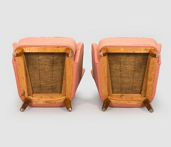 A mid-20th century armchairs.