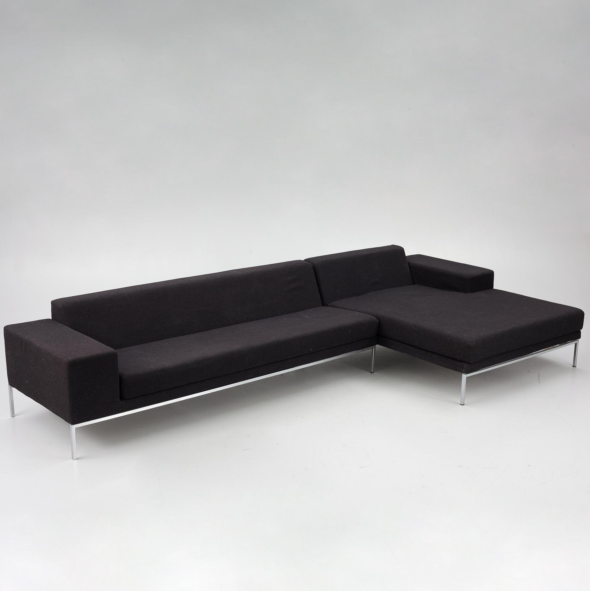 Eero Koivisto, a 'Hockney' sofa with divan, David Design, around 2000.