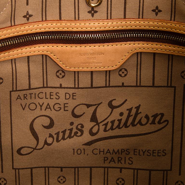 Louis Vuitton,  "Neverfull MM", laukku.