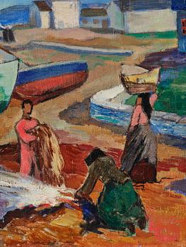 Tove Jansson, Landscape from St Guénolé.