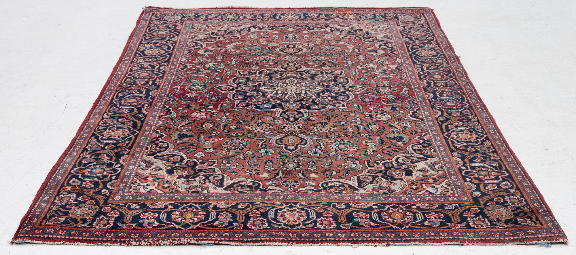 Matta, Keshan, ca 200 x 130 cm.