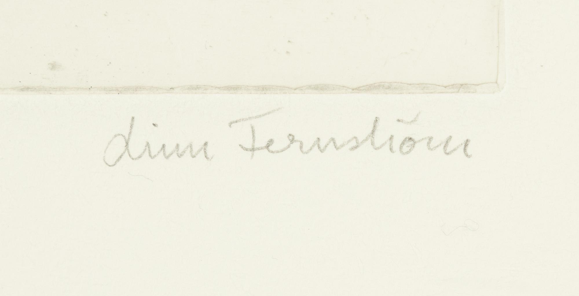 Linn Fernström, etching and numbered HC.