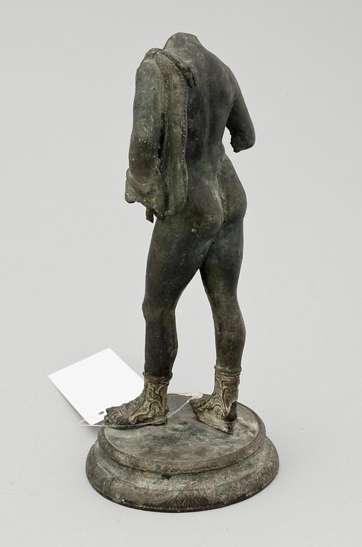 FIGURIN, brons, Italien, troligen 1800-tal.