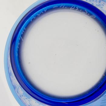 Edward Hald, a 'Åskvädret', Orrefors, 1966.