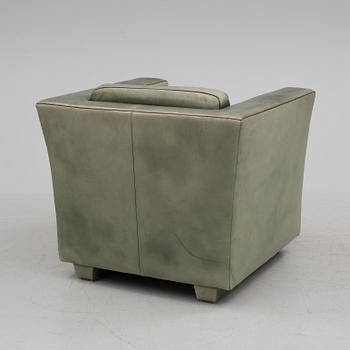 ANDREE PUTMAN, a sofa and easy chair, "Lotus", manufactured by de Sede of Switzerland, late 1900s.