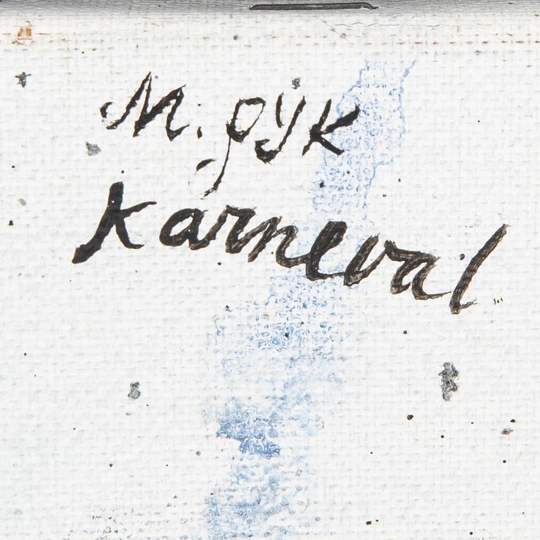 Madeleine Pyk, olja på duk signerad.