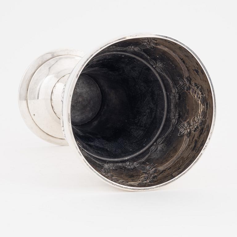 A silver beaker, Anders Nilsson, Lund, Sweden, 1907.