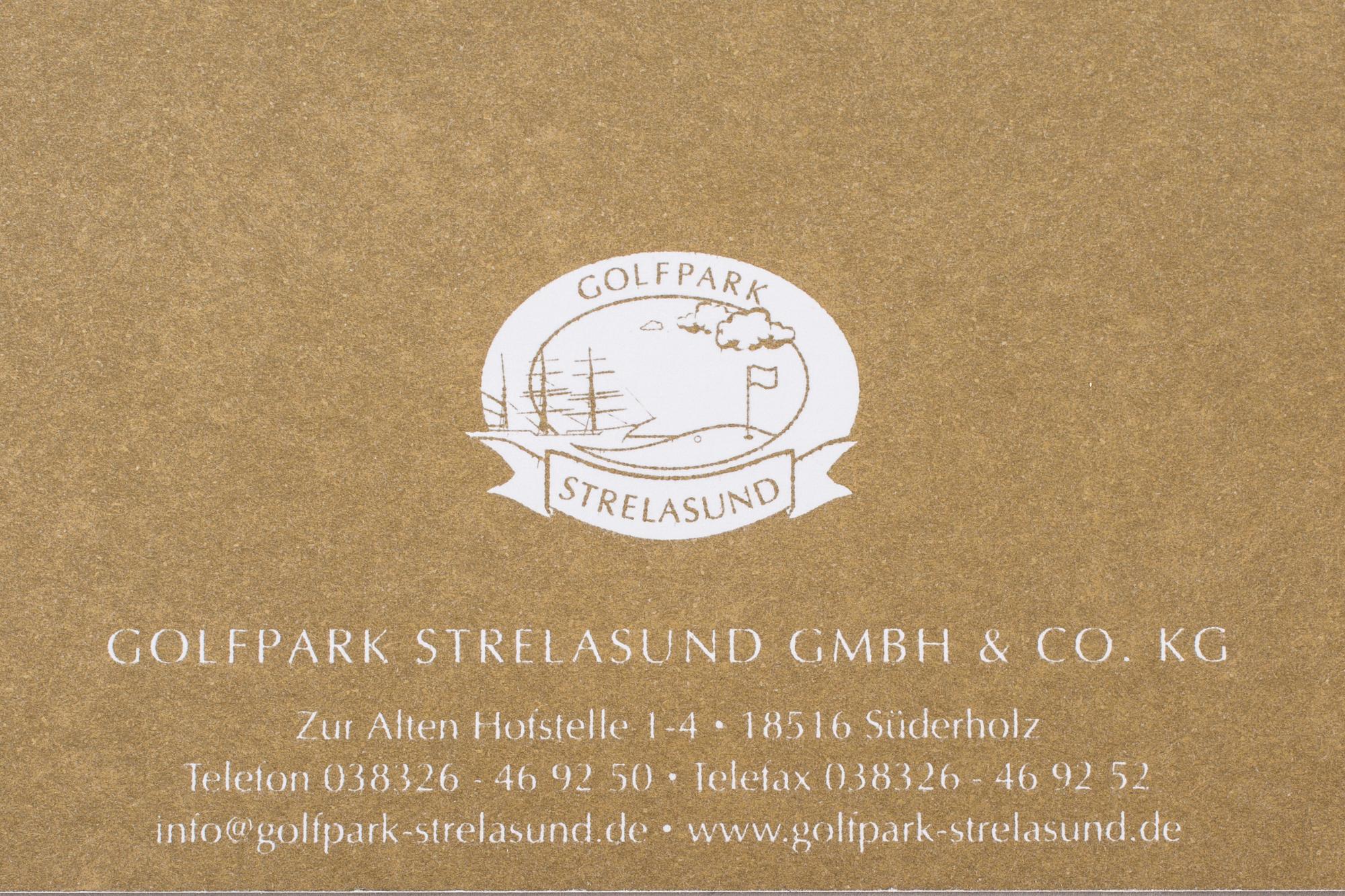PRESENTKORT, Hotel im Golfpark Strelasund.