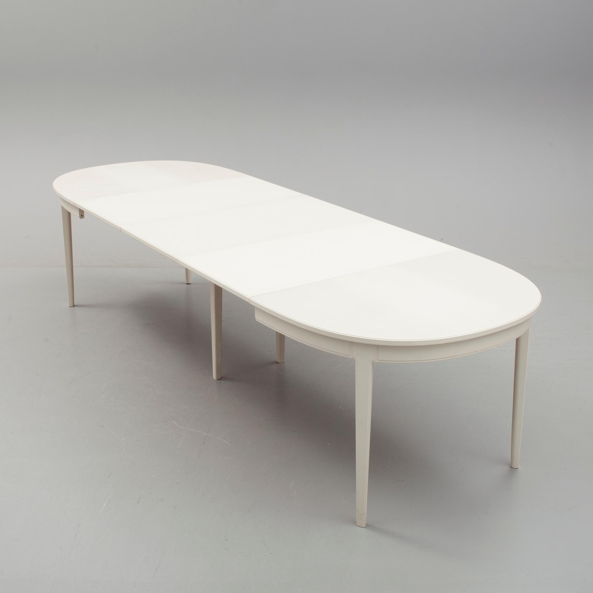 MATBORD, + 3 iläggsskivor, "Herrgården", Carl Malmsten, Bodafors.