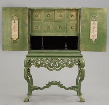 SWEDISH GRACE, a cabinet á la chinoise, 1920's-30's.