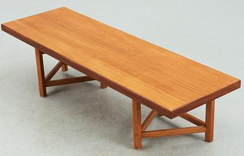 A Carl Gustaf Hiort af Ornäs teak bench/table.