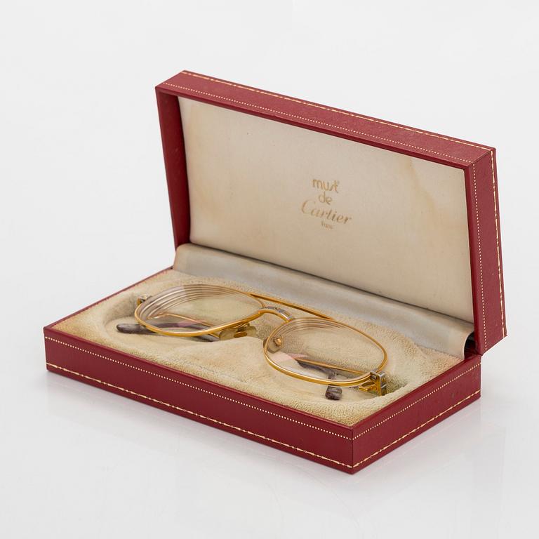 Cartier, silmälasikehykset, "Romance Santos", 1980-luku.