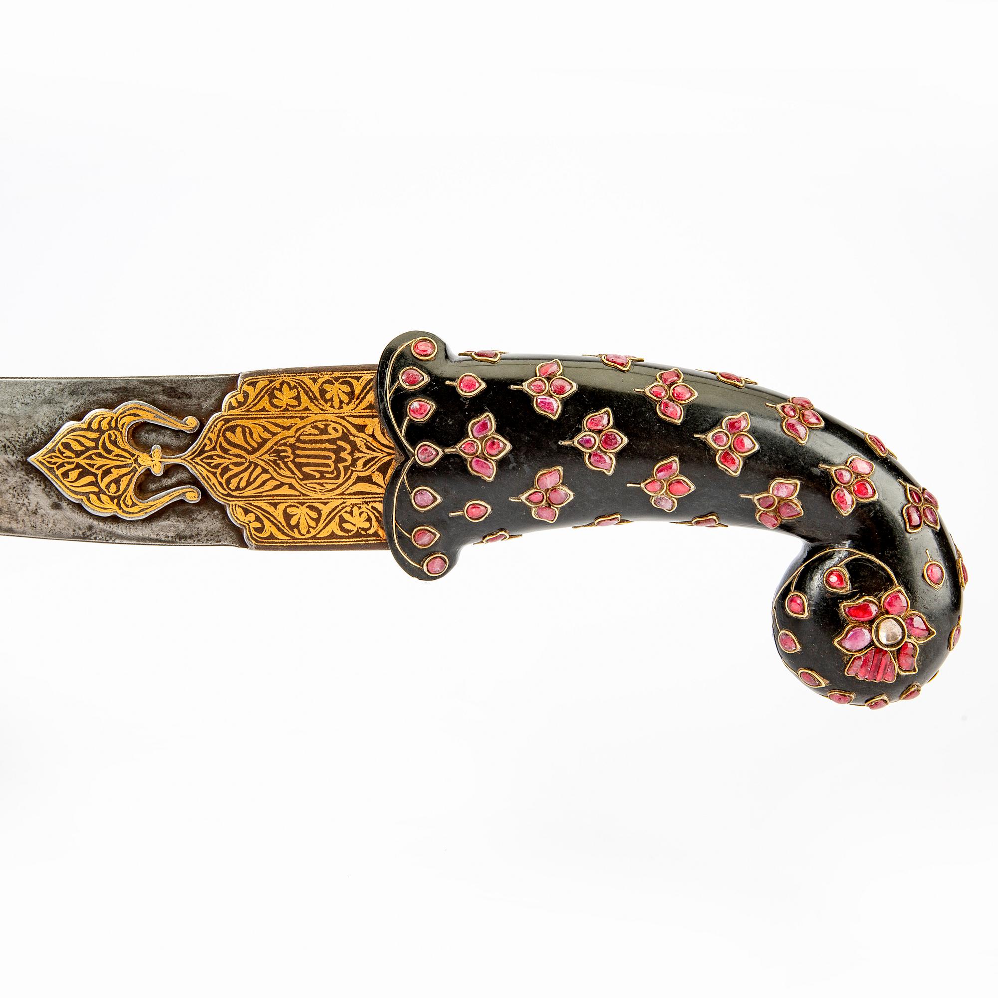 Khanjar, dagger, indopersian for the ottoman market, turn of the Century 1900 / early 20th Century.