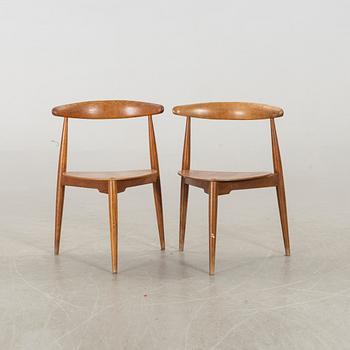 HANS J WEGNER, Stolar ett par "Hjertestolen".