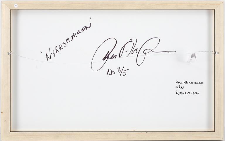 PER ÅKE PERSSON, fotografi, signerad, daterad 2007 samt numrerad 3/5 á tergo.