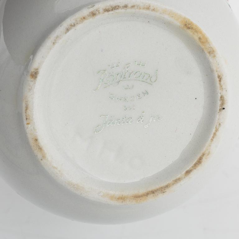 A 10-piece porcelain service 'Jänta å Ja' from Rörstrand, 1950's/60's.