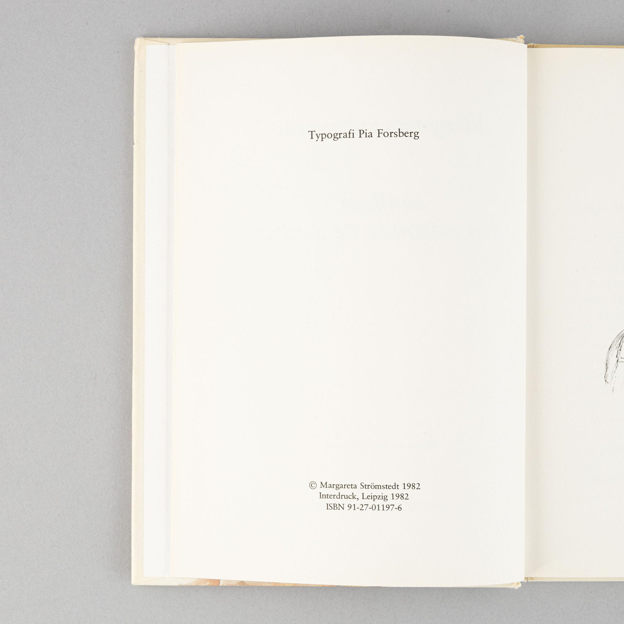 Ten children's books with dedications, including Astrid Lindgren. Provenance: the authors Inger and Lasse Sandberg.