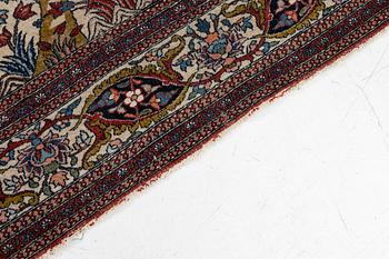 Carpet, oriental "garden carpet", approx. 185 x 128 cm.