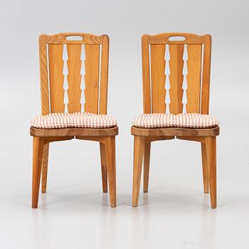 Nordiska Kompaniet, Pair of chairs. Swedish Modern. “Ekerö”, mid-20th century.