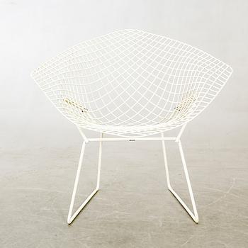 Harry Bertoia, fåtölj, "Diamond Chair" 1900-talets senare del.