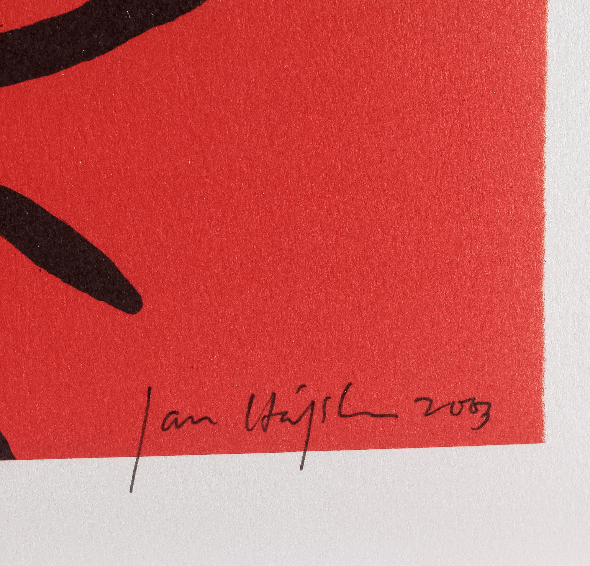 JAN HÅFSTRÖM, färglitografi, signerad, numrerad och daterad 1311/2000, 2003.