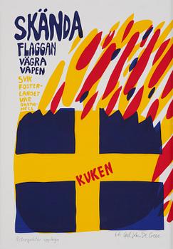279. Carl Johan De Geer, "Skända flaggan - Vägra vapen".