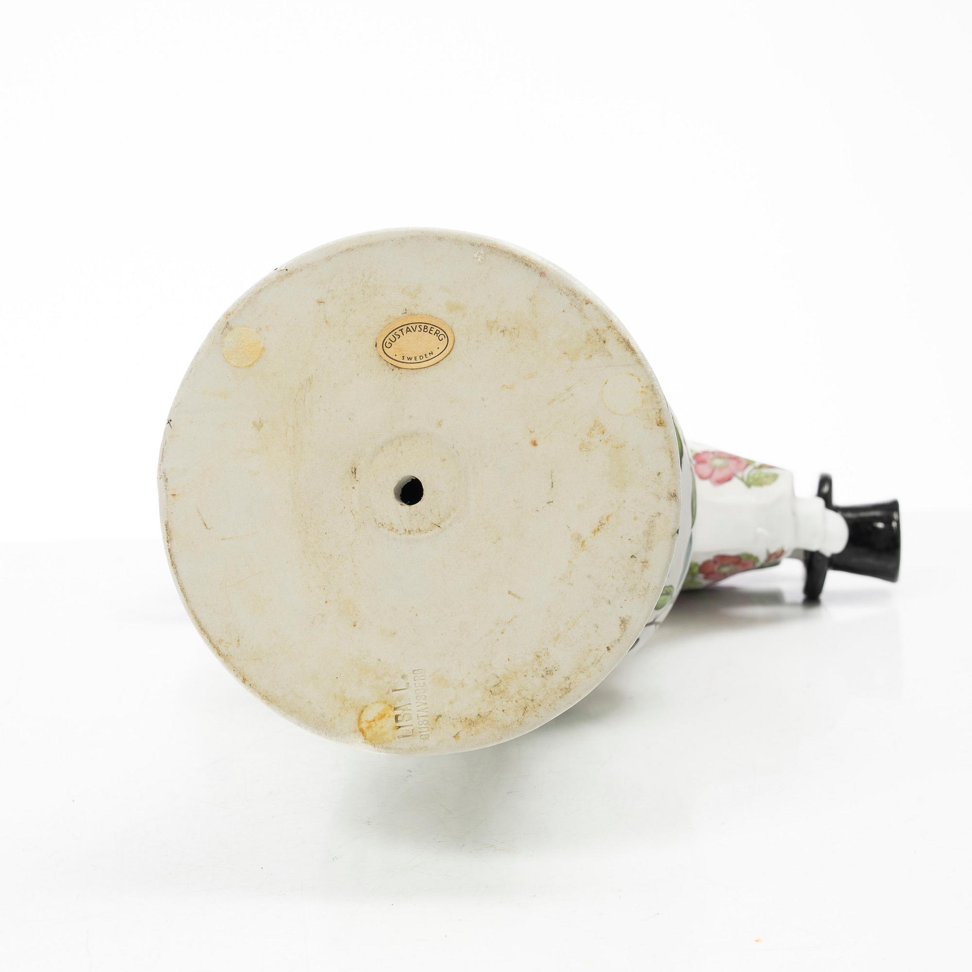 Lisa Larson, a stoneware sculpture, "Samhällsdebatten', Gustavsberg, Sweden 1969-71.