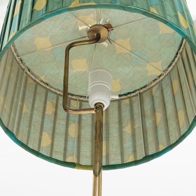 Hans-Agne Jakobsson, a brass floor lamp, Hans-Agne Jakobsson AB, Markaryd, Sweden, 1950's/60's.