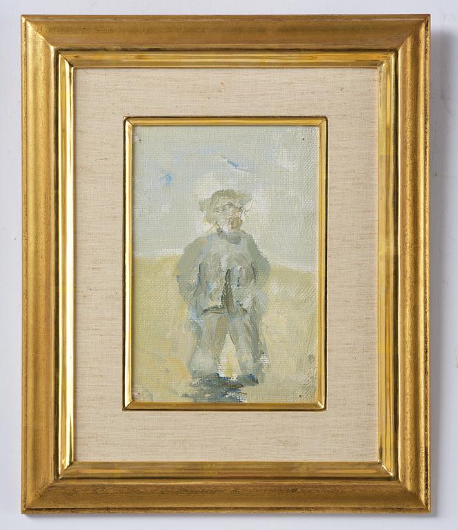 Evert Lundquist, Standing man.