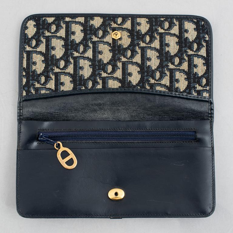 Christian Dior, clutch, key holder and wallet, vintage.