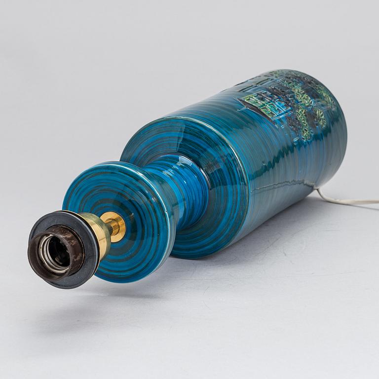 A ceramic table lamp of the 'Campus' series, for Bitossi, Italy 1960s.