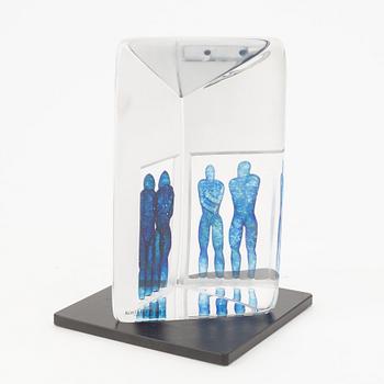 Bertil Vallien, glasskulptur, Kosta.