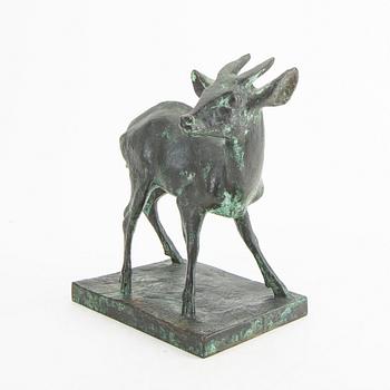 Okänd konstnär 1900-tal , signed HL patinated bronze.