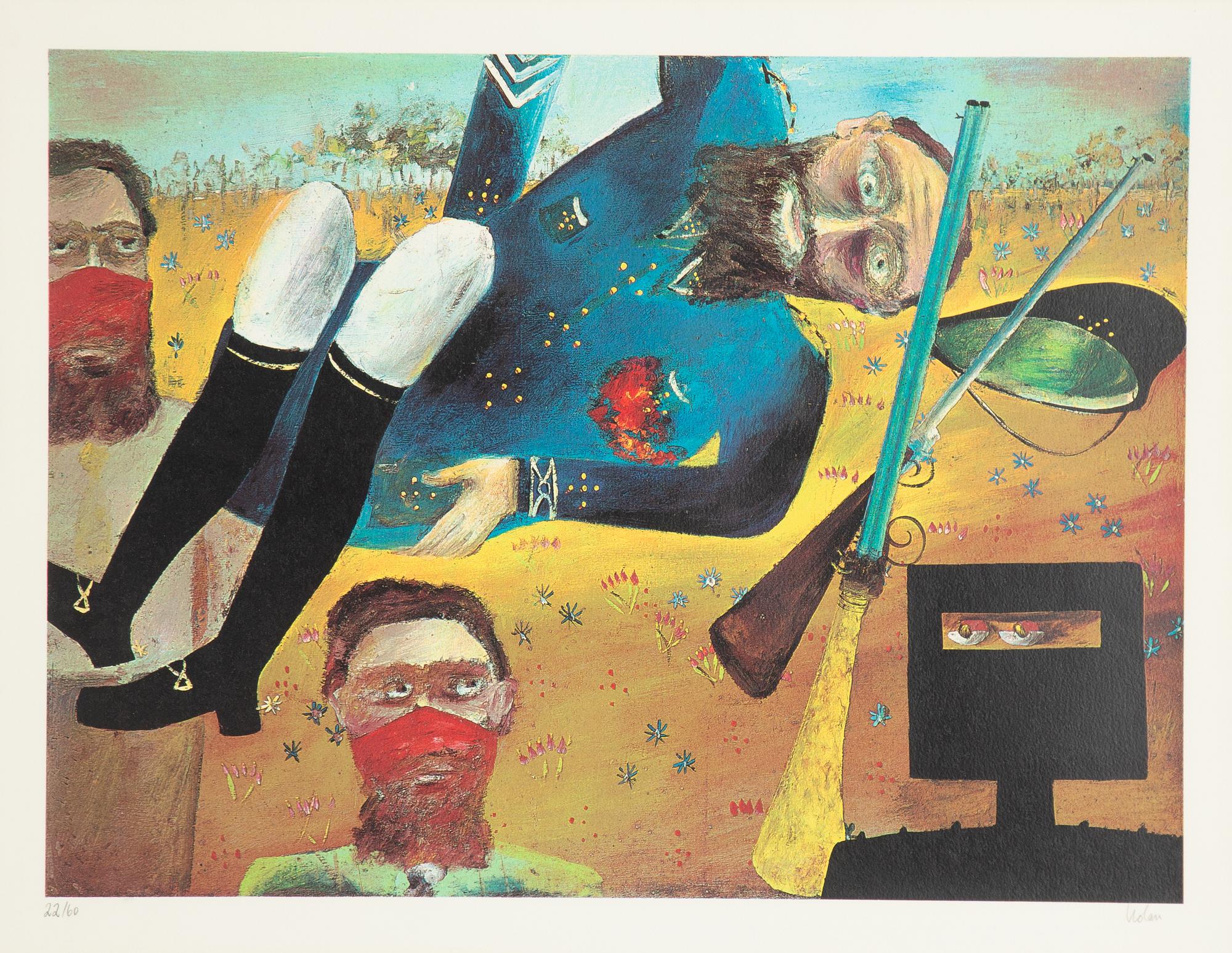 Sidney Nolan, "Death of Sergeant Kennedy".