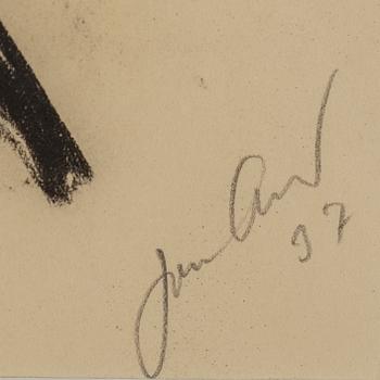 JOHN JON-AND, ink. Signed and dated -37.