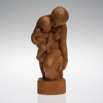 AARRE AALTONEN, skulptur, gips, i godset signerad och daterad 1914 1931.