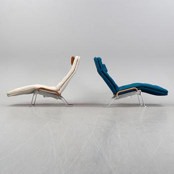 Dux design office, a pair of 'Fenix' lounge chairs, Dux AB, 1967-68.
