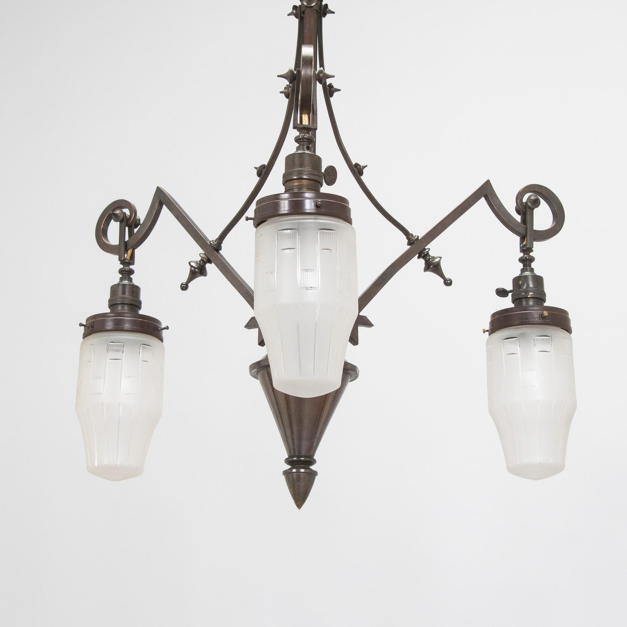 Chandelier, early 20th century.