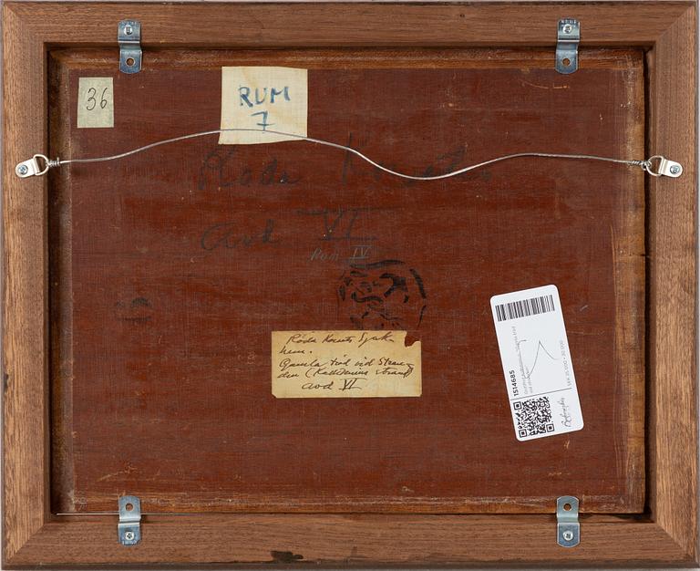 Gottfrid Kallstenius, "Gamla träd vid stranden".