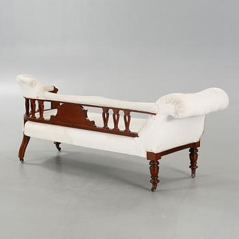 A canapé, probably english, late 19th century.