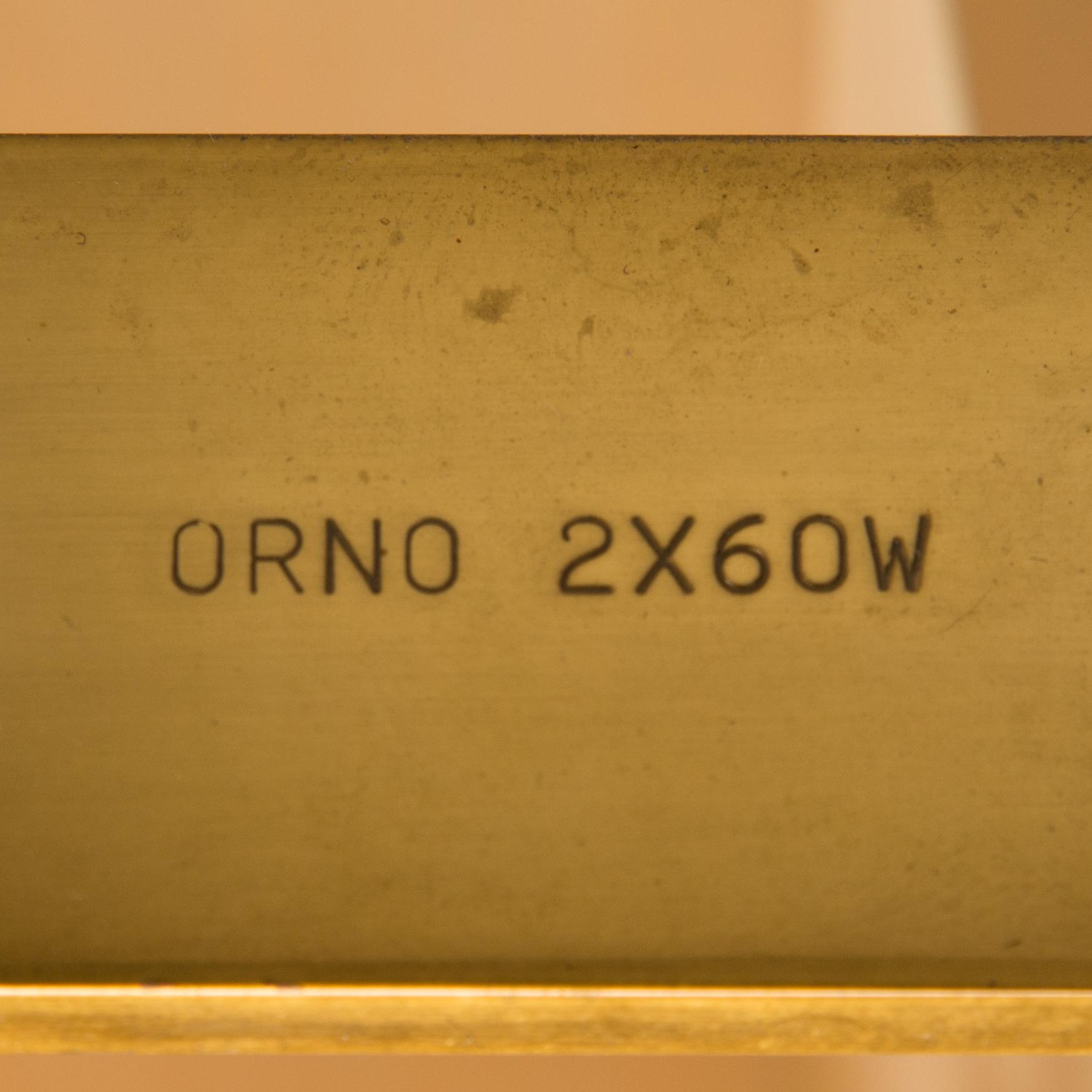 A 1970/80s table lamp by Orno.