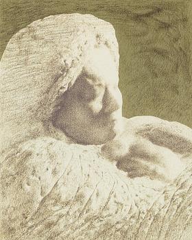 Ola Billgren, 'Mother and Dying Child' from the portfolio 'Bildstoder'.